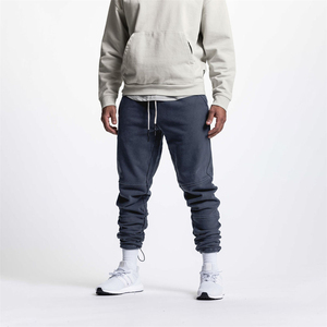 Pantalon en toile de lavage à l'acide de haute qualité pour hommes sur mesure couleur unie poids lourd sportif anti-rides confortable et abordable - Product Image 1