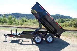 Remolque agrícola hidráulico basculante para tractor de un solo eje, venta al por mayor - Product Image 4