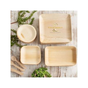 Assiettes en bambou à prix incroyable, jetables, légères, de haute qualité, fabriquées au Vietnam, choix écologique, biodégradables, compostables, cuillère - Product Image 2