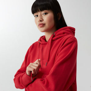 Sweat à capuche professionnel haut de gamme pour femme, grande taille, uni, à manches longues, style décontracté d'hiver, col à capuche - Product Image 4