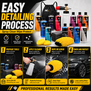 Prix <span class=keywords><strong>de</strong></span> Gros Usine <span class=keywords><strong>Kit</strong></span> Professionnel <span class=keywords><strong>de</strong></span> Détail pour Lavage et <span class=keywords><strong>Nettoyage</strong></span> <span class=keywords><strong>de</strong></span> <span class=keywords><strong>Voiture</strong></span> avec Accessoires Portables - Product Image 2