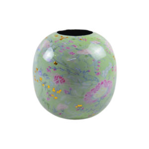 Jarrón de esmalte de hierro Floral elegante de alta calidad para Decoración de mesa de restaurante de Hotel en casa; para suministros festivos para fiestas - Product Image 1