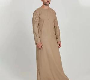 Thobes arabes pour hommes de haute qualité, Qamis, Kaftan, Jubba, vêtements islamiques, grande taille, vente en gros, Daffah, Thobe arabe, design pour garçon - Product Image 4