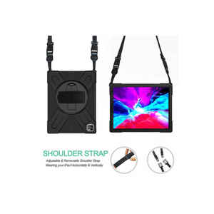 Étui de protection pour tablette Netzy 2020 iPad Pro 12.9 SAFA Defender Noir Compatible avec iPhone Fabriqué en TPU PU et PC - Product Image 4