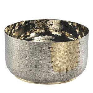 Cuenco de Servir Plateado Vintage, Diseño Clásico Elegante, Vajilla Metálica Premium, Plato Decorativo para Servir Alimentos, para Cenas y Eventos - Product Image 3