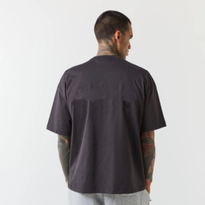 OEM meilleur prix hommes vêtements col rond coupe ample t-shirt pour hommes personnalisé imprimé logo uni à manches courtes 100% coton t-shirts 2025 - Product Image 6