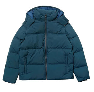 Veste en soie matelassée de haute qualité pour hommes, conception personnalisée avec caractéristiques respirantes, col rond, épaisseur fine, prix d'usine - Product Image 5