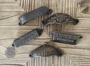 ลูกบิดเซรามิคสำหรับห้องครัวตู้เหล็กหล่อมือจับประตู - Product Image 2