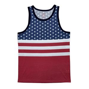 Men's High Quality Sleeveless Cotton Vest Customised Printed Ribbed Design Polyester Blend Distressed Tank Top Outdoor Regular - Product Image 6