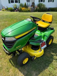 Tracteur de pelouse John For Deere X350 de qualité supérieure Tracteur de pont de 42 pouces Tondeuse à gazon de qualité industrielle - Product Image 5