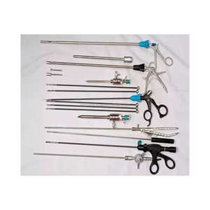 Juego de cirugía laparoscópica manual Premium de 16 piezas, pinzas de agarre de 5mm, Kit de instrumentos quirúrgicos reutilizables, certificado CE Clase I - Product Image 4