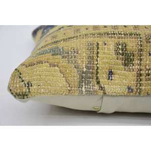 Vintage Pattern 12x12 Inch Beige Wool Kantha Mosaic Paisley Paneled Grape Patchwork <b>Pillow</b> Woven Technique - Product Image 4