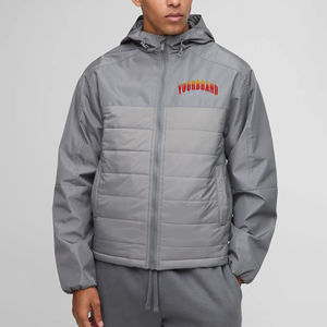 Chaqueta Acolchada de Algodón de Alta Calidad, Estilo Casual, Holgada, de Manga Larga, para Exteriores, de Secado Rápido, para Hombre, a Precio Razonable - Product Image 1