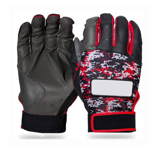 ถุงมือเบสบอลสำหรับมืออาชีพอุปกรณ์ป้องกันมือหลากสี - Product Image 1