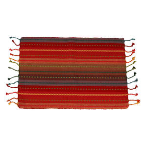 100% Cotton Rib <b>Table</b> Placemat Luxury Modern Square Linen Home Kitchen Outdoor Square Woven Solid Wedding <b>Christmas</b> Commercial - Product Image 1