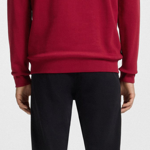 Regular Fit Men Sweatshirt For Wholesale <b>Bulk</b> Buyers Casual Wear With Custom Logo Design OEM Service Trendy Design Solid Color - Product Image 4
