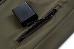 Mens Jackets Jacket for Men Heated Winter Warm Softshell Coat with USB <b>Charging</b> Waterproof Windproof Hooded Outerwear Thermal - Product Image 6