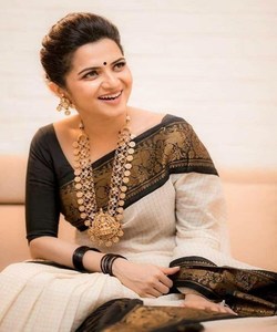 DESIGNER LICHI SOIE JACQUARD TRAVAIL SAREE AVEC CHEMISIER NON COUDU FESTIVAL WEAR PRIX DE GROS VÊTEMENT ETHNIQUE NOIR BLANC - Product Image 4