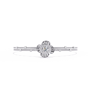 Fabulous 18K <b>Gold</b> Lab Grown Diamond Bracelet & <b>Bangle</b> Luxurious Jewelry Accessory - Product Image 6