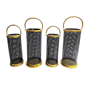 Handmade Taper Candlestick Holder for Home Balcony Decoration <b>Gold</b> Plated Metal <b>Candle</b> Stand for Wedding Centerpiece - Product Image 6