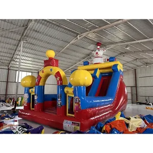 Castillo Inflable con Tobogán de Robot para Niños - Product Image 1