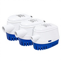 Pompe de cale marine 12V submersible automatique alimentée par batterie pour camping-car, yacht, bateau rapide