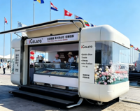 Camión de Comida de Gran Capacidad con Múltiples Ventanas de Servicio para Eventos y Festivales