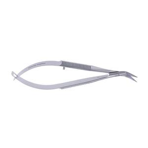 Tijeras McClure Iris, Delicadas, Anguladas, con Hojas Planas y Afiladas, de Acero Inoxidable de 12 cm, Instrumentos Médicos Quirúrgicos - Product Image 4