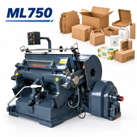 Machine de pliage et de découpe manuelle de haute précision pour carton ondulé et boîtes en papier