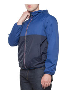 OEM vestes de randonnée décontractées en nylon rigide motif solide triple laminé activités de plein air d'hiver support en toile et fermeture à glissière - Product Image 3