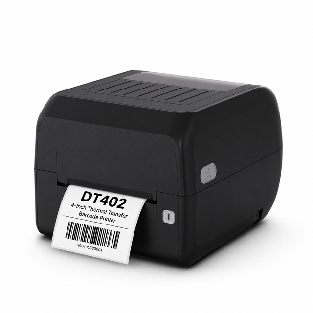 Industrial Thermal Shipping Transfer Rfid Label Printer 4 Inch Roll Sticker Label Printing Machine Barcode Label Sticker Printer