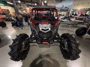 NUEVO ORIGINAL 2025 Can-Am Maverick X3 MAX DS Turbo Rojo Fuego y Plateado Hiper <span class=keywords><strong>UTV</strong></span> PARA ADULTOS - Product Image 5