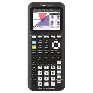 Baru asli Texas Instruments Ti-84 Plus kalkulator grafis untuk dijual dengan bagian lengkap dan aksesoris