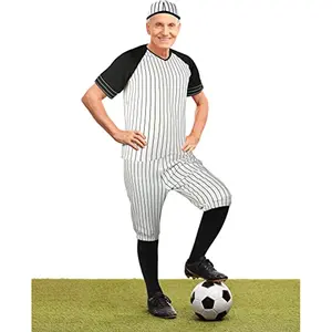 Conjunto de uniforme de equipo de béisbol para hombre con bordado de rayas azul marino personalizado, chándal de béisbol a precio de fábrica con ropa deportiva con logotipo - Product Image 4