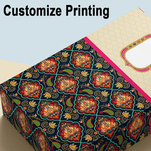 Caja de embalaje de chocolate elegante Caja de regalo de boda de embalaje de alimentos para invitados Cajas de embalaje de regalo dulce de papel popular - Product Image 2