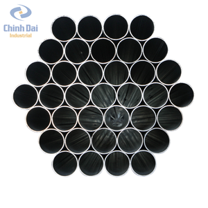 ท่อกลมเหล็กคาร์บอนสีดำท่อเหล็กสี่เหลี่ยมชุบสังกะสีเหล็กสีดำมาตรฐานระดับโลก - Product Image 1