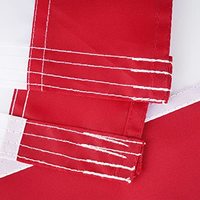 Paquete de 2 Banderas de Barco Americanas de EE. UU. 16x24, Banderas Resistentes para Exteriores con Estrellas Bordadas y Rayas Cosidas, 350g, USA TOP FLAGSINC