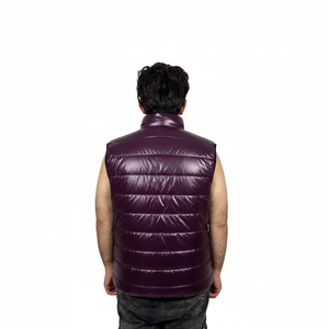 Chaleco Acolchado Sin Mangas Oem, Chaqueta Acolchada con Logotipo Personalizado en Color, Chalecos de Poliéster de Alta Calidad, Chaqueta Acolchada Cálida para Hombre - Product Image 2