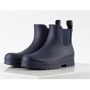 Bottes <span class=keywords><strong>de</strong></span> <span class=keywords><strong>pluie</strong></span> courtes pour femmes <span class=keywords><strong>de</strong></span> haute qualité bottines à enfiler imperméables - Product Image 6