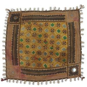 Parche bordado espejo trabajo bordado Tribal chaqueta parche artesanía Vintage parche tradicional Kutch Boho arte bordado hecho a mano - Product Image 1