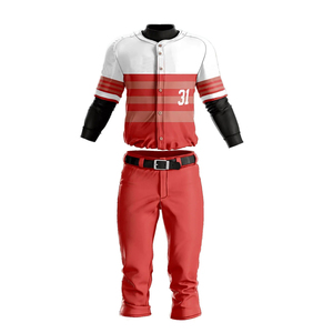 Uniformes de béisbol personalizados Impresión personalizada 2024 Ropa deportiva de alta calidad Uniformes de béisbol de alta calidad - Product Image 1