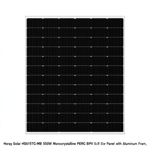 แผงโซลาร์เซลล์ Horay Solar HS615TC-MHB 550W โมโนคริสตัลไลน์ PERC แบบฮาล์ฟเซลล์ BIPV พร้อมกรอบอะลูมิเนียม ผลิตในสหรัฐอเมริกา - Product Image 2