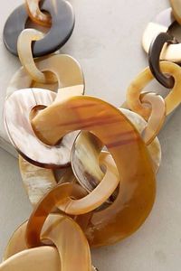 LÉGÈRE Nouvelle Arrivée Collier en Corne de Bœuf de Buffle Poli Style Animal Os Bijoux Design Naturel Perles Femmes Filles Mariage - Product Image 6