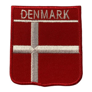 Insignia de alta calidad personalizada, Etiquetas bordadas para prendas de vestir, etiquetas con logotipo de marca, parches bordados de bandera, venta al por mayor, OEM - Product Image 2