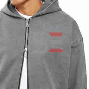 Vente en gros de sweat à capuche délavé à l'acide 2024 sweat à capuche pour hommes délavé à l'acide personnalisé 100% coton sweats à capuche délavés de style vintage pour hommes - Product Image 6