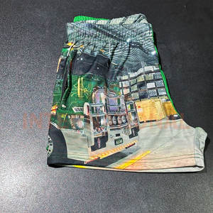 Shorts de rugby en sublimation bon marché en gros, shorts de rugby personnalisés avec poches, avec votre propre logo - Product Image 3