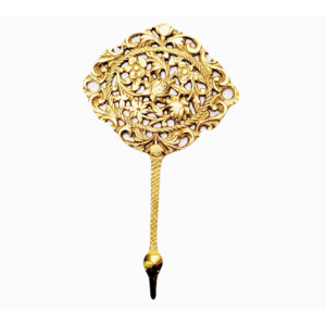 Antique Cast Iron <b>Wall</b> Coat Hooks & Keychain <b>Hangers</b> Filigree Moroccan Style Export Quality Brass High End Product Category - Product Image 3