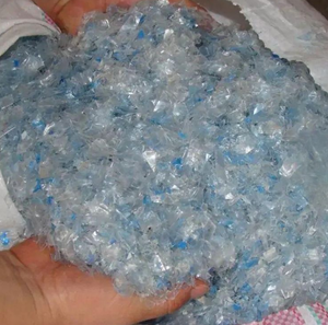 Copos de PET con Tinte Azul Claro, Materia Prima Plástica Reciclada, Copos de Botellas PET, Suministro a Granel - Product Image 6