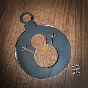 Diseño de estrella Adornos navideños Colgante de pared Papá Noel Caja personalizada hecha a mano Embalado Colgante Decoración navideña para la venta - Product Image 2