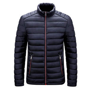Chaqueta de burbuja con logotipo personalizado de alta calidad para hombre, chaqueta con logotipo personalizado de invierno cálido informal de tendencia de Pakistán - Product Image 1
